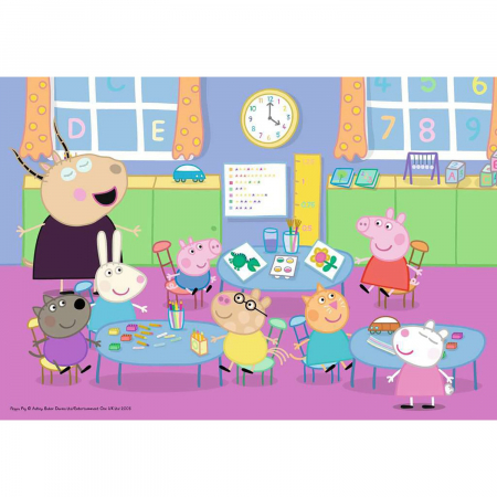 Jocuri tip puzzle - Puzzle Peppa Pig, 35 Piese