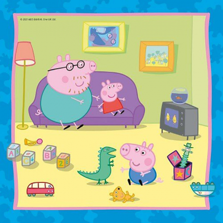 Puzzle Peppa Pig, 3X49 Piese [3]