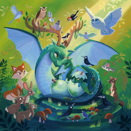 Puzzle Personaje Magice, 3X49 Piese [2]