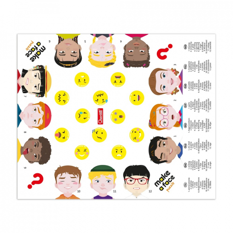Puzzle Quercetti Make a Face [6]