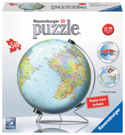 Jocuri tip puzzle - Puzzle Ravensburger 3D Pamantul, 540 Piese