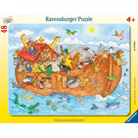 Jocuri tip puzzle - Puzzle Ravensburger Arca lui Noe, 48 Piese