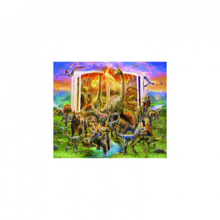 Puzzle Ravensburger Cartea Dinozaurilor, 300 Piese [1]