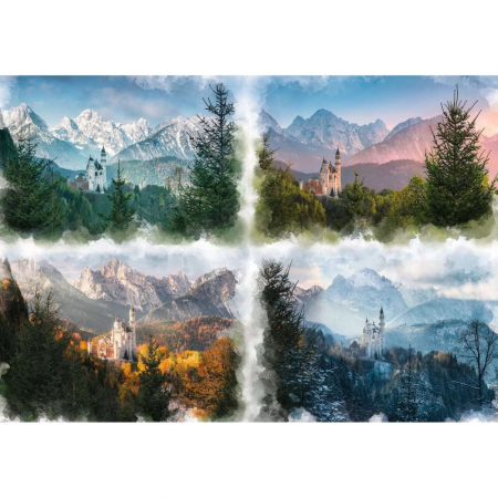 Puzzle Ravensburger Castel in 4 Anotimpuri 18000 Piese [1]