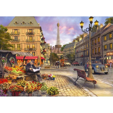 Puzzle Ravensburger Davidson Plimbare in Paris [0]