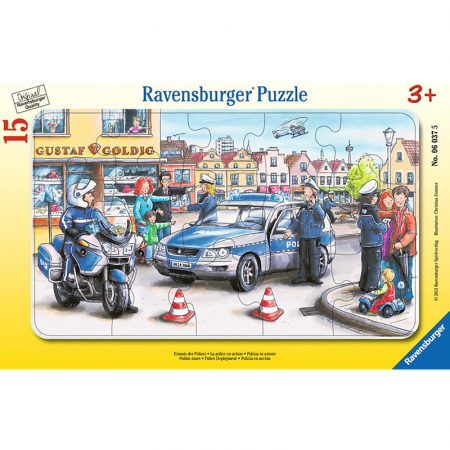 Jocuri tip puzzle - Puzzle Ravensburger - Departamentul Politiei