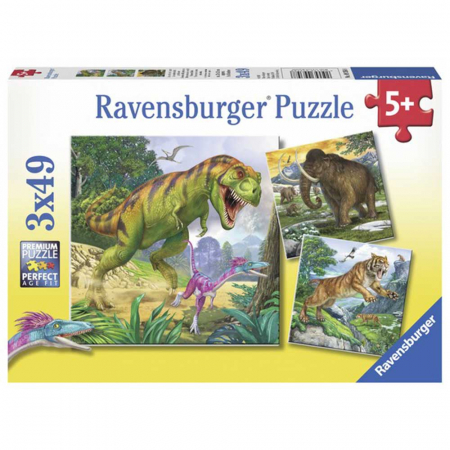Jocuri tip puzzle - Puzzle Ravensburger - Dinozauri