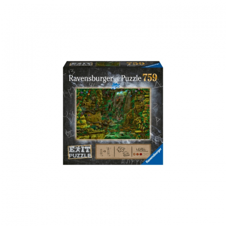 Jocuri tip puzzle - Puzzle Ravensburger Exit 2: Templul Ankor, 759 Piese
