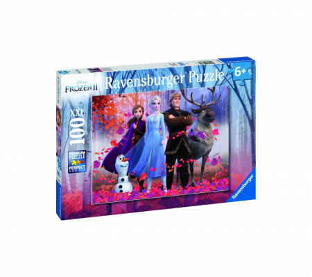 Puzzle Ravensburger Frozen II, 100 Piese [2]