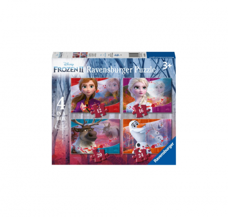 Jocuri tip puzzle - Puzzle Ravensburger Frozen II, 12/16/20/24 Piese
