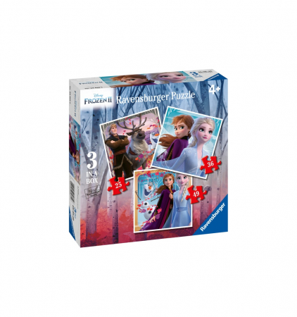 Puzzle Ravensburger Frozen II, 25/36/49 Piese [3]