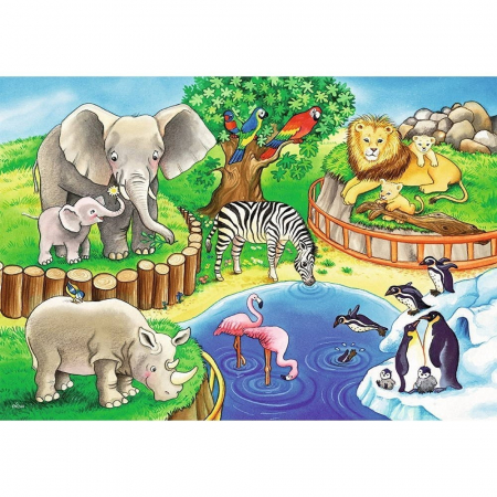 Puzzle Ravensburger - Gradina Zoologica [1]