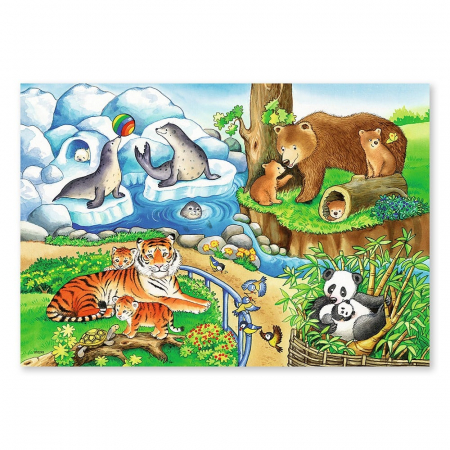 Puzzle Ravensburger - Gradina Zoologica [2]