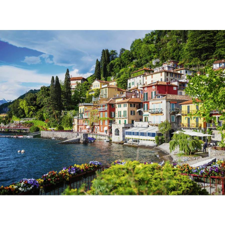 Puzzle Ravensburger Lacul Como Italia [0]