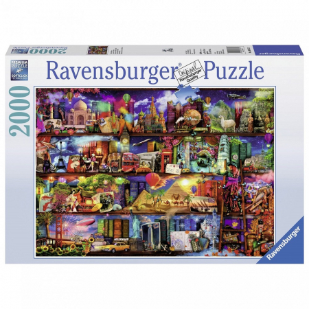 Jocuri tip puzzle - Puzzle Ravensburger Lumea Cartilor Mare