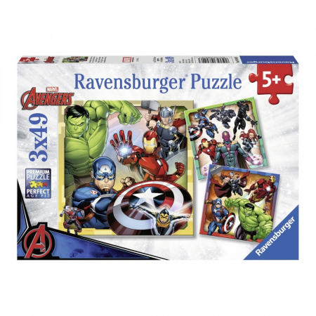 Jocuri tip puzzle - Puzzle Ravensburger - Marvel Avengers