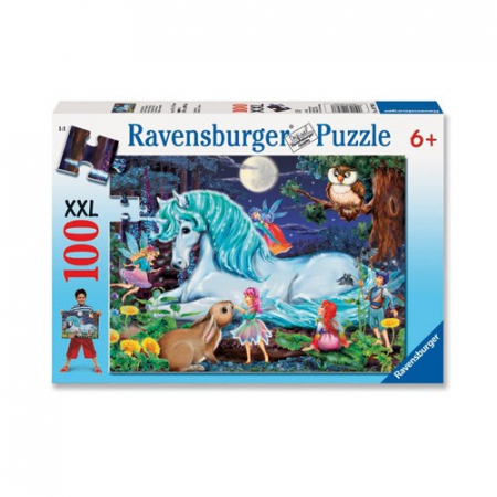 Jocuri tip puzzle - Puzzle Ravensburger Padure - 100 piese