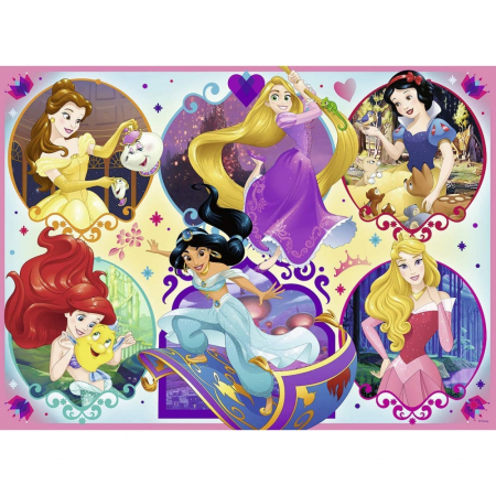 Puzzle Ravensburger Printesele Disney, 100 Piese [1]