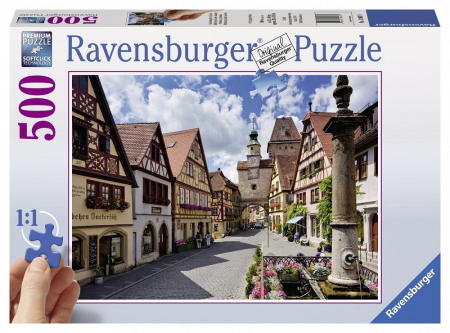 Puzzle Ravensburger Rothenburg, 500 Piese [0]