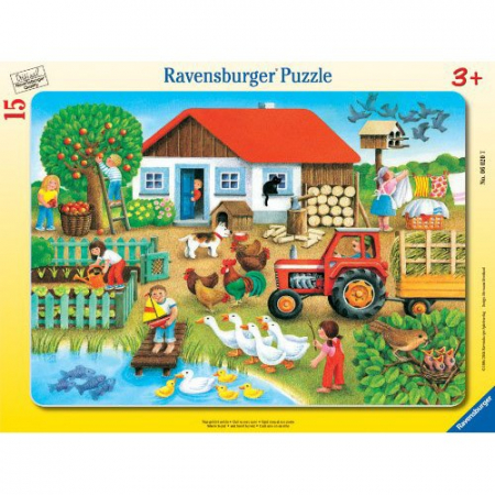 Jocuri tip puzzle - Puzzle Ravensburger Unde sa il Asez - 15 piese