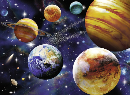 Puzzle Ravensburger Univers, 100 Piese [1]