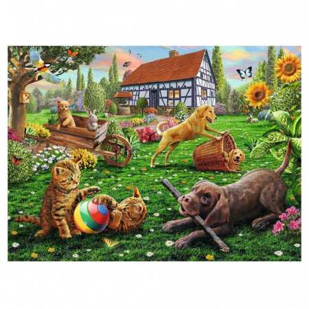 Puzzle Ravensburger XXL - Animalute Jucause [1]