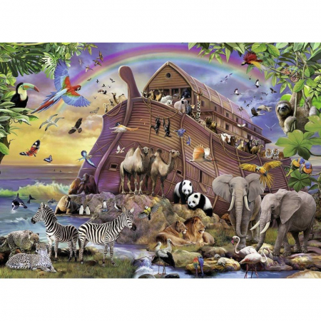 Puzzle Ravensburger XXL - Arca lui Noe cu Animale [1]