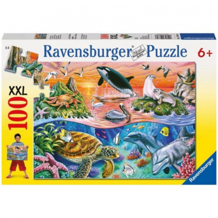 Jocuri tip puzzle - Puzzle Ravensburger XXL - Minunatul Ocean