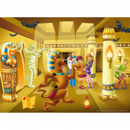 Jocuri tip puzzle - Puzzle Scooby Doo, 100 Piese