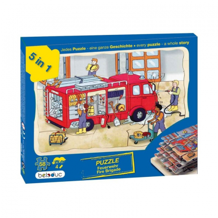 Puzzle stratificat Brigada de Pompieri Beleduc [1]