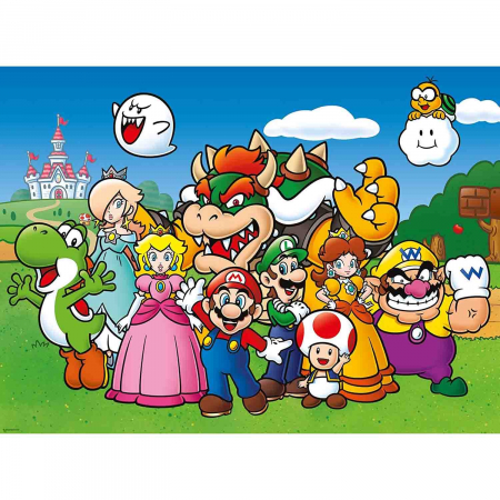 Jocuri tip puzzle - Puzzle Super Mario, 100 Piese