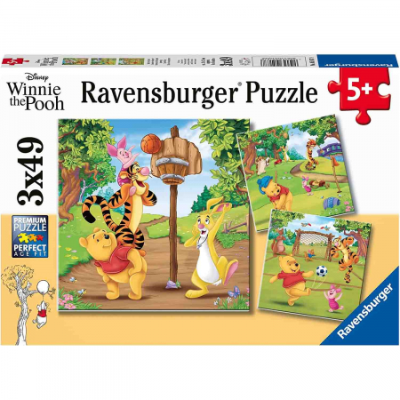 Puzzle Winnie The Pooh, 3X49 Piese [3]