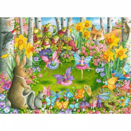 Jocuri tip puzzle - Puzzle Zanele Balerine, 100 Piese
