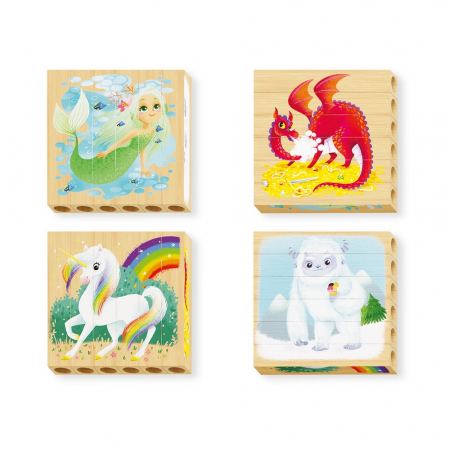 Quercetti Four Puzzle Animale Fantastice Bio [3]