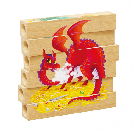 Quercetti Four Puzzle Animale Fantastice Bio [1]