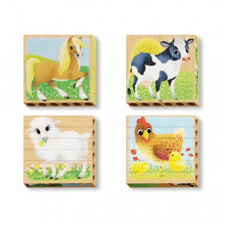 Quercetti Four Puzzle Animale Ferma Bio [5]