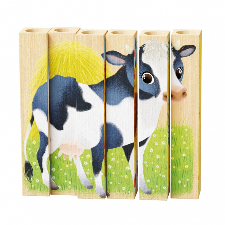 Quercetti Four Puzzle Animale Ferma Bio [1]