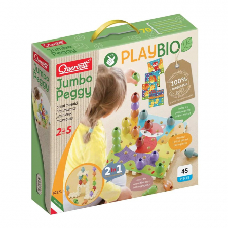 Arta si creatie - Quercetti Jumbo Peggy Bio