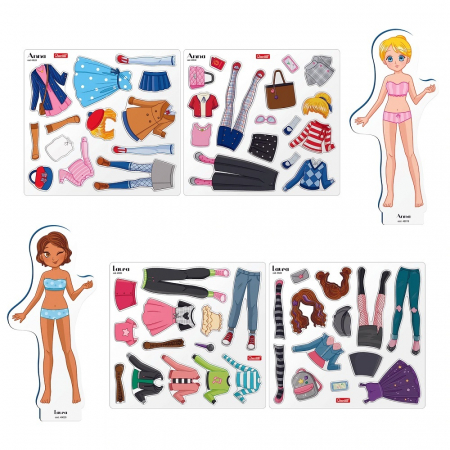 Quercetti Magnetic Fashion Best Friends [3]
