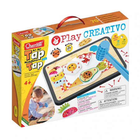 Arta si creatie - Quercetti Tap Tap Alimente