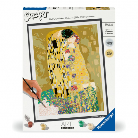 Sarutul lui Klimt, pictura pe numere [2]