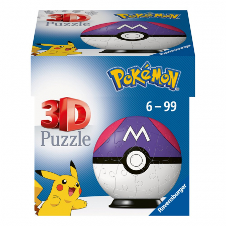 Ravensburger - Puzzle 3D bila Pokemon m1 54 piese [2]