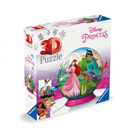 PUZZLE DISNEY - Puzzle 3D Disney Princess – 72 Piese