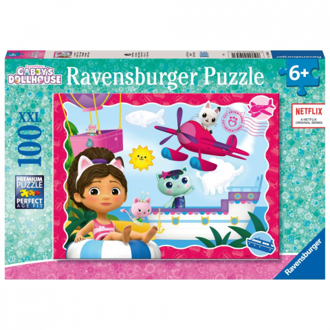 Jocuri tip puzzle - Puzzle casa de papusi a lui Gabby
