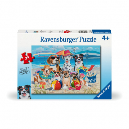 Ravensburger - Puzzle catei la plaja 35 piese [2]