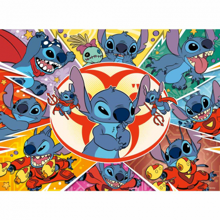 Jocuri tip puzzle - Ravensburger - Puzzle Disney Stitch 100 piese
