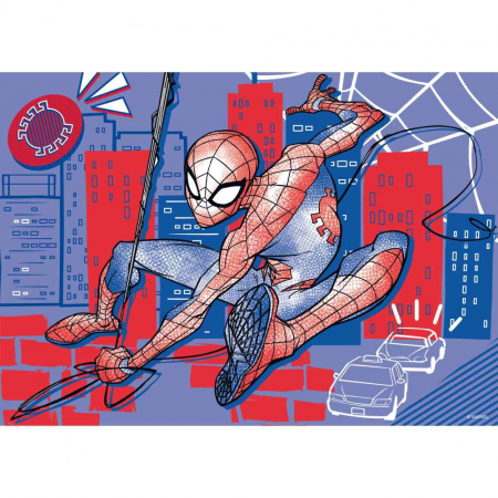 Jocuri tip puzzle - Ravensburger - Puzzle mare de podea Spiderman 24 piese