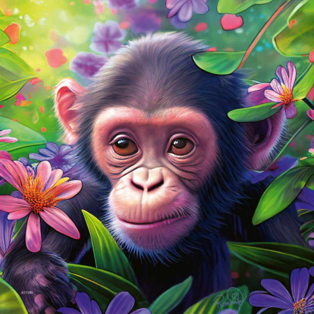 Jocuri tip puzzle - Ravensburger - Puzzle puiuti de animale 3x49 piese