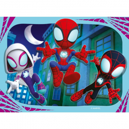 Jocuri tip puzzle - Ravensburger - Puzzle Spidey 12 16 20 24 piese