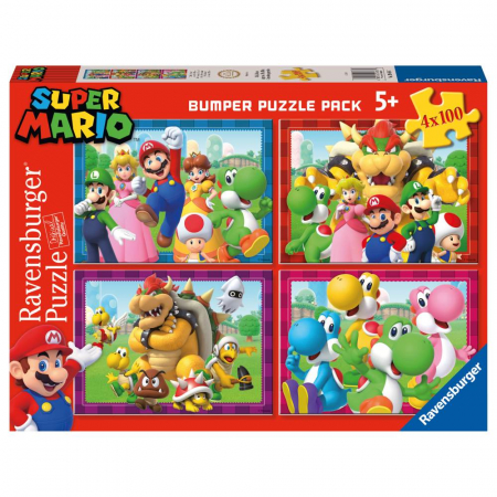Ravensburger - Puzzle Super Mario 4x100 piese [5]